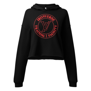 Ironverse Logo | Women's Crop Hoodie