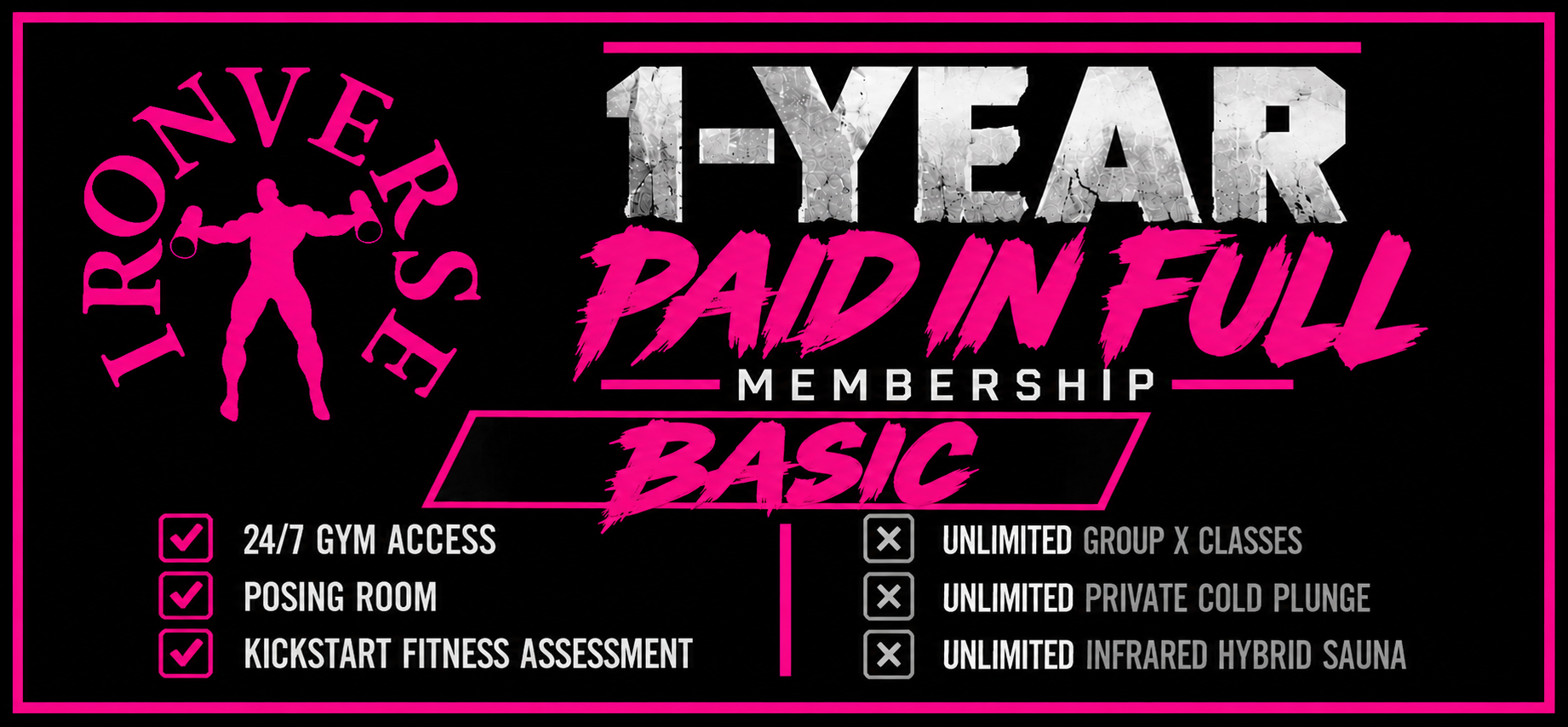 PIF Gift Certificates 2 Pink Gift Certificate
